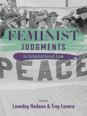 cover image of Feminist Judgments in International Law